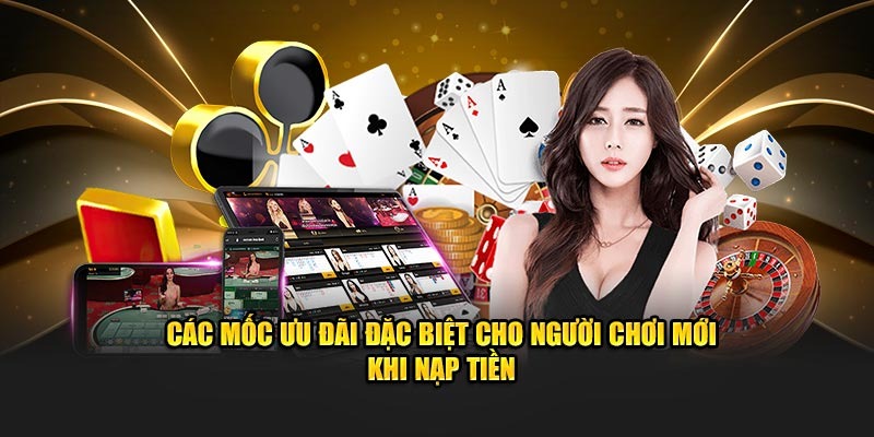 Nhận ưu đãi khi nạp tiền Luck8