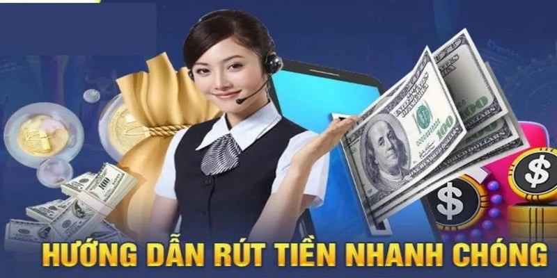 Rút tiền với ví điện tử cực dễ