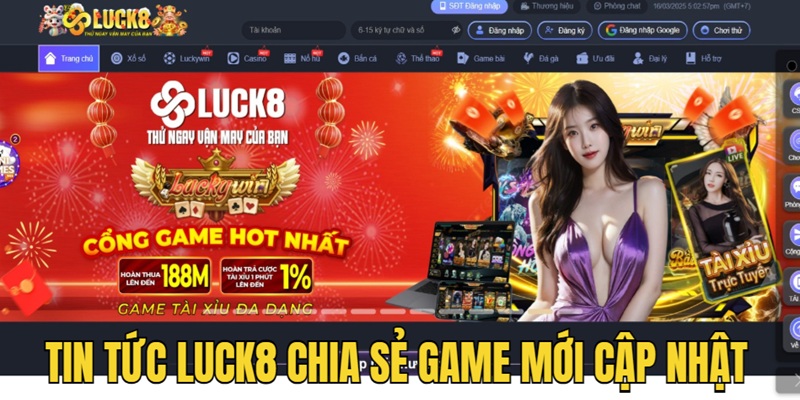 Tin tức Luck8 - Giới thiệu game mới nhất tại nhà cái