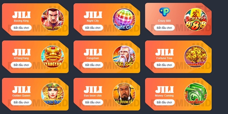Top game slot Luck8 hot nhất hiện nay